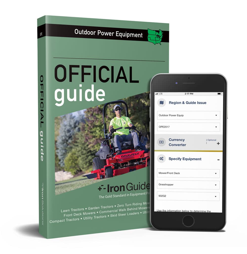 Outdoor Power Equipment Official Guide | Iron Solutions