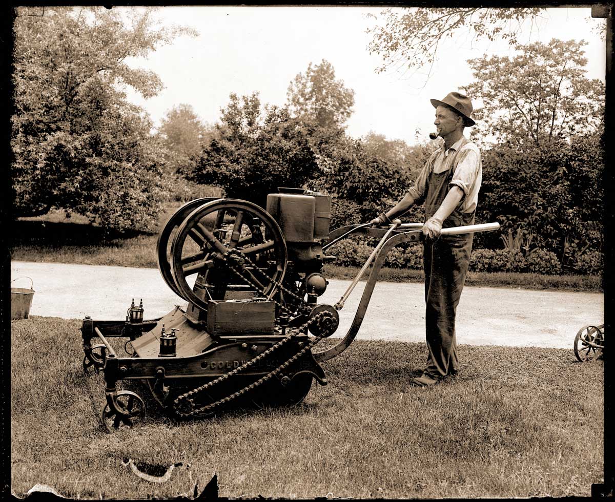 From Sheep to Robots: The History of Lawn Mowers - Iron Solutions