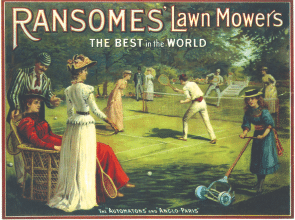 Ransomes Lawn Mower Advertisement
