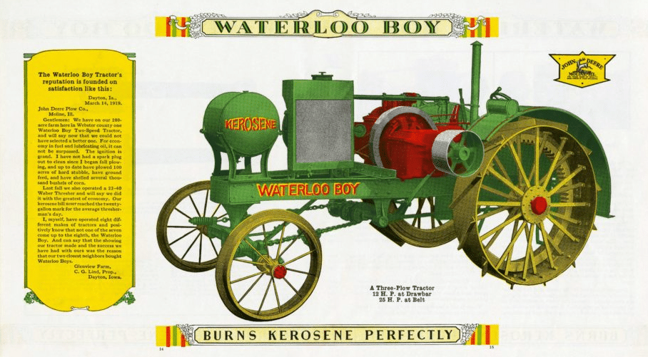 Waterloo Boy Advertisment
