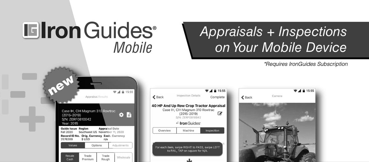Equipment Appraisal + Inspection for Mobile Devices