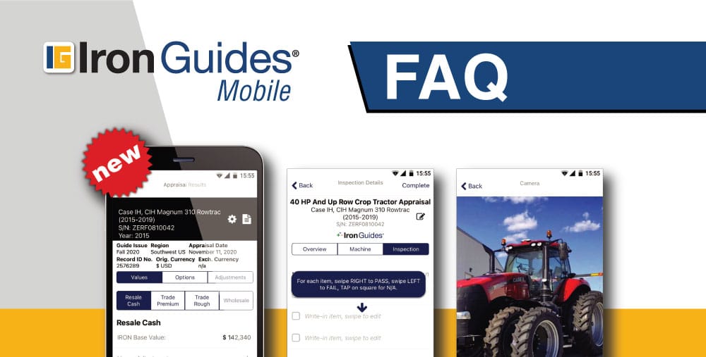 IronGuides Mobile Frequently Asked Question
