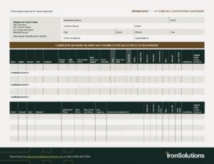 SR-2 Harvesting Equipment Form thumbnail